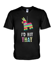 I'd Hit That Pinata Gift T-Shirt V-Neck T-Shirt thumbnail