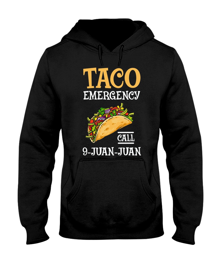 Emergency Call 9 Juan Juan Classic Shirt Hooded Sweatshirt