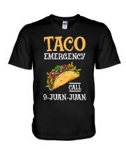 Emergency Call 9 Juan Juan Classic Shirt V-Neck T-Shirt thumbnail