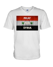 Pray For Syria Shirt V-Neck T-Shirt thumbnail