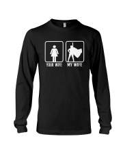 Your Wife My Wife Superhero Woman T-Shirt Long Sleeve Tee thumbnail