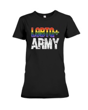 Original LGBTQ ARMY T-Shirt Premium Fit Ladies Tee thumbnail