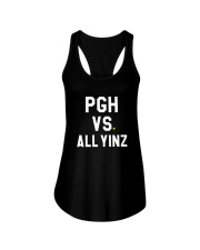 Pittsburgh Vs All Yinz Tee Shirt Ladies Flowy Tank thumbnail