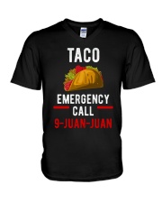 Emergency Call 9 Juan Juan Shirt V-Neck T-Shirt thumbnail