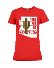 Redfored Arizona Teachers United Shirt Premium Fit Ladies Tee front
