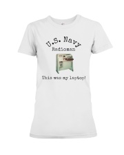 US Navy Radioman T-Shirt Premium Fit Ladies Tee thumbnail