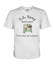 US Navy Radioman T-Shirt V-Neck T-Shirt thumbnail