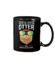 Otter With Rainbow Sunglasses T-Shirt Mug thumbnail