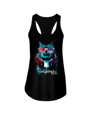 Funny DJ Cat Cool Tshirts Hoodies Mugs Many More Ladies Flowy Tank thumbnail