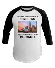 Should Be In Chicago Baseball Tee tile