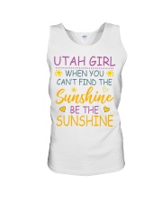 Utah Girl- Be The Sunshine Unisex Tank tile