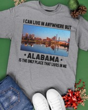 Alabama Only Place Lives In Me Classic T-Shirt apparel-classic-tshirt-lifestyle-back-69