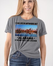 Alabama Only Place Lives In Me Classic T-Shirt apparel-classic-tshirt-lifestyle-front-101