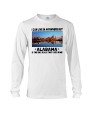 Alabama Only Place Lives In Me Long Sleeve Tee tile
