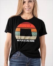 North Dakota No Place Like Home Classic T-Shirt apparel-classic-tshirt-lifestyle-front-101