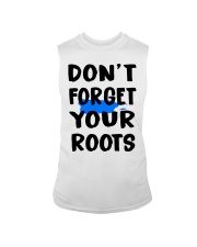 Puerto Rico Map Don't Forget Your Roots Sleeveless Tee tile