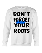 Puerto Rico Map Don't Forget Your Roots Crewneck Sweatshirt tile