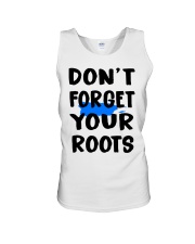 Puerto Rico Map Don't Forget Your Roots Unisex Tank tile