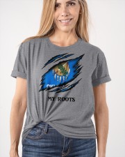 Flag Oklahoma My Roots Classic T-Shirt apparel-classic-tshirt-lifestyle-front-101