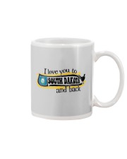 I love you to South Dakota Mug tile