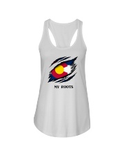 Flag Colorado My Roots Ladies Flowy Tank tile