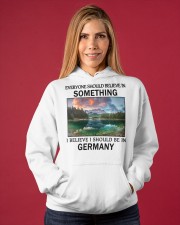 Should Be In Germany Hooded Sweatshirt apparel-hooded-sweatshirt-lifestyle-front-86