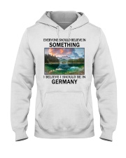 Should Be In Germany Hooded Sweatshirt front