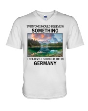 Should Be In Germany V-Neck T-Shirt tile