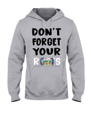 Amarillo Flag Don't Forget Your Roots Hooded Sweatshirt front
