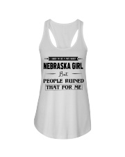 Nebraska Girl - But People Ruined Ladies Flowy Tank tile