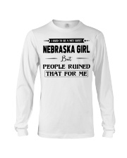 Nebraska Girl - But People Ruined Long Sleeve Tee tile