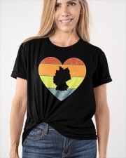 Germany - Heart Vintage Classic T-Shirt apparel-classic-tshirt-lifestyle-front-101