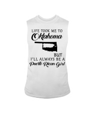 LIFE TOOK ME TO OKLAHOMA BE A PUERTO RICAN GIRL Sleeveless Tee tile