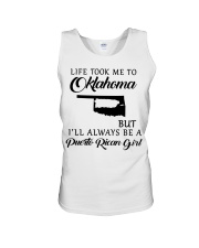 LIFE TOOK ME TO OKLAHOMA BE A PUERTO RICAN GIRL Unisex Tank tile