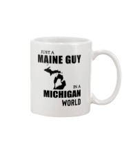 MAINE GUY IN MICHIGAN Mug tile