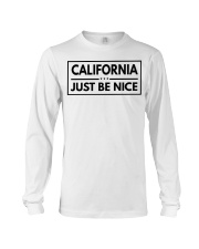 California Just Be Nice Long Sleeve Tee tile
