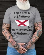 Began In Alabama - Live In Montana Classic T-Shirt apparel-premium-fit-men-tee-lifestyle-front-84