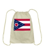 OHIO FLAG IN COLORADO Drawstring Bag tile