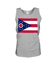 OHIO FLAG IN COLORADO Unisex Tank tile