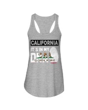 California It's In My DNA Ladies Flowy Tank tile