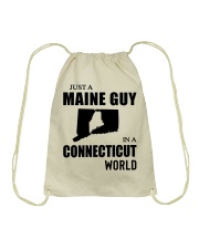 MAINE GUY IN CONNECTICUT Drawstring Bag tile