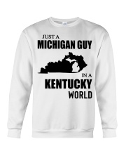 MICHIGAN GUY IN KENTUCKY Crewneck Sweatshirt tile