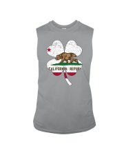 Flag California Four Leaf Clover Sleeveless Tee tile