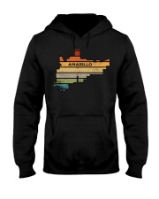 Retro Amarillo Hooded Sweatshirt tile