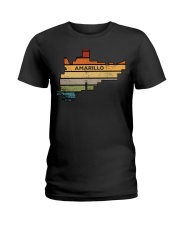 Retro Amarillo Ladies T-Shirt tile