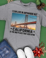 California Only Place Lives In Me Classic T-Shirt apparel-classic-tshirt-lifestyle-back-69