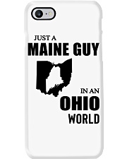 MAINE GUY IN OHIO Phone Case tile
