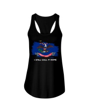 Flag North Dakota I Still Call It Home Ladies Flowy Tank tile