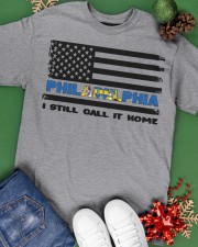 Flag Philadelphia- Call It Home Classic T-Shirt apparel-classic-tshirt-lifestyle-back-69