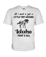 A Little Trip Around Idaho V-Neck T-Shirt tile